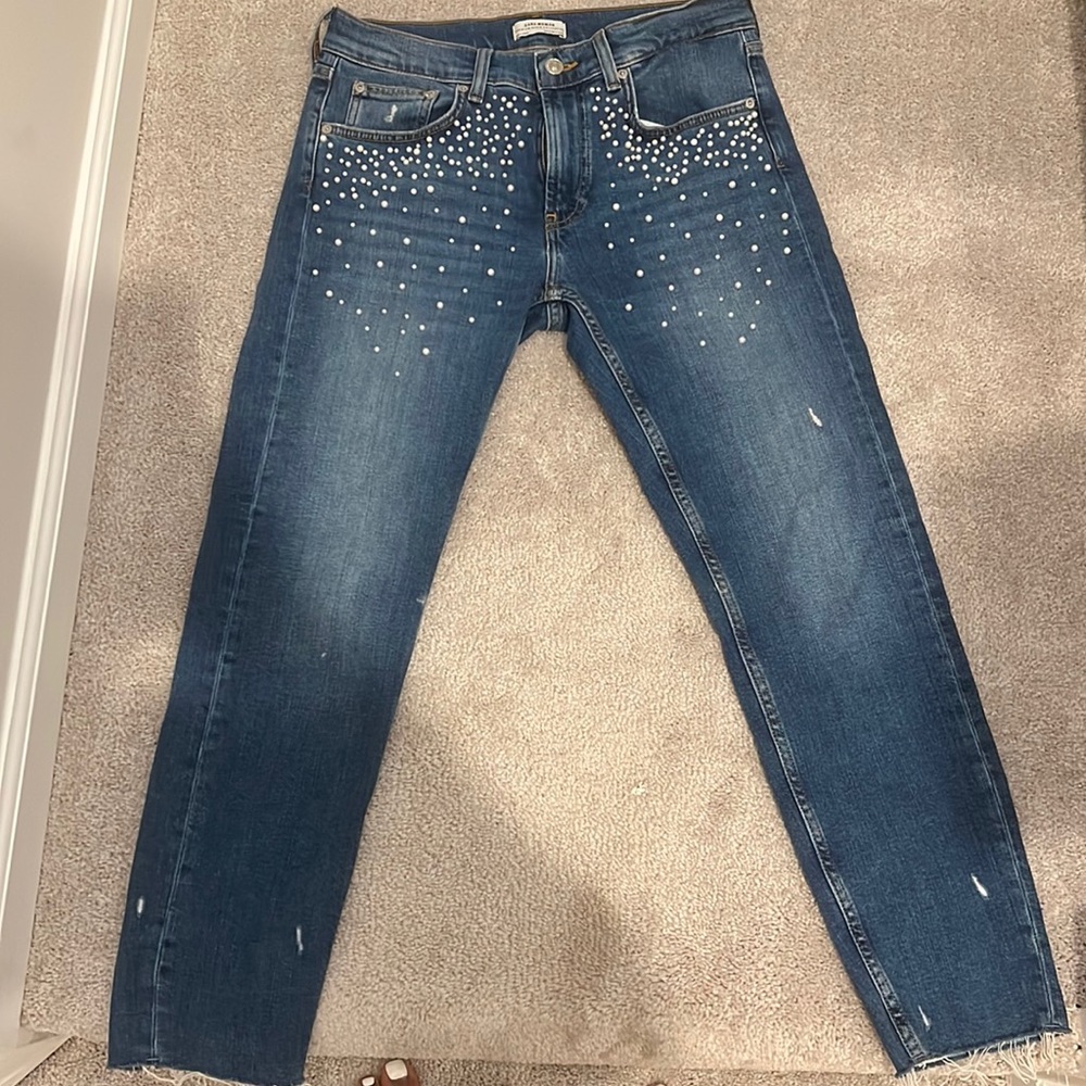 Zara Premium Denim Collection Jean Size 6 Women
